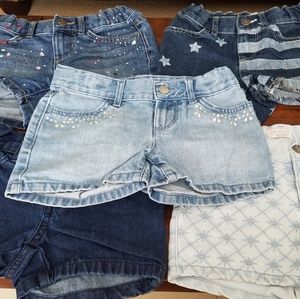 The Children's Place lot of 5 denim shorts